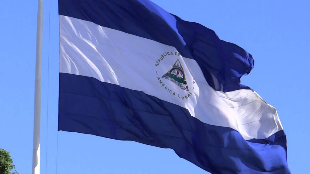 bandera de Nicaragua