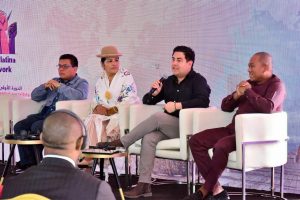 Luis Blandón, presidente de Unamos en panel sobre democracia en América Latina