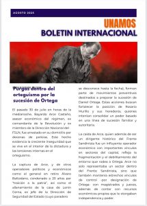De Ortega a Murillo: purgas en el orteguismo.